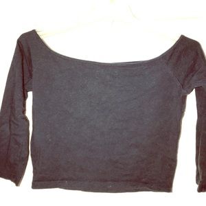 Off the Shoulder Crop Top